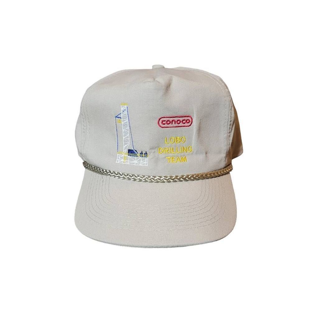 Vintage ConocoPhillips Oilfield Lobo Drilling Team Hat
